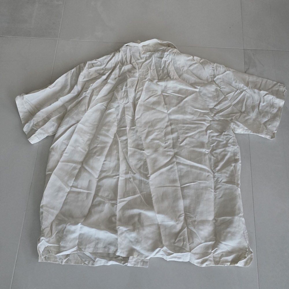 Vintage Button-Down Shirt With Embroidery - 3XL - Picture 4 of 5